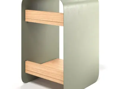 Bedside table Dizy La Redoute Plus 3D model