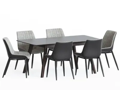 Dining Set 62 3D model