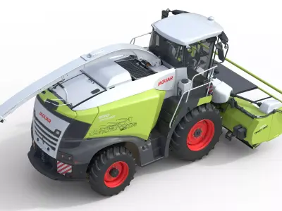 Farming Vehicles Collection v5 3D Model Pack