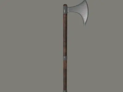Medieval Axe 3D model purchase