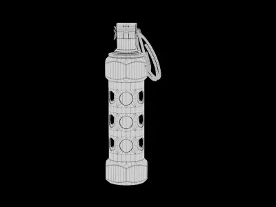 M84 Stun Grenade Low-poly 3D model