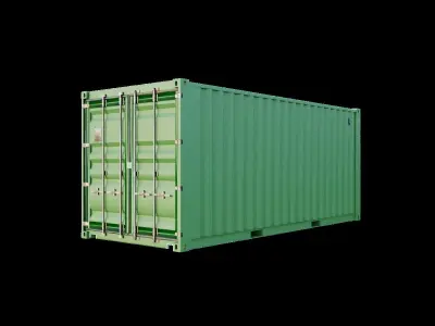 Shipping Container Free 3D model purchase