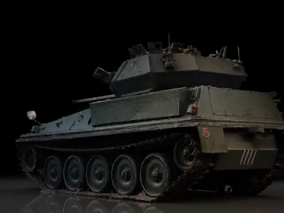 Scimitar Light Tank 3D model