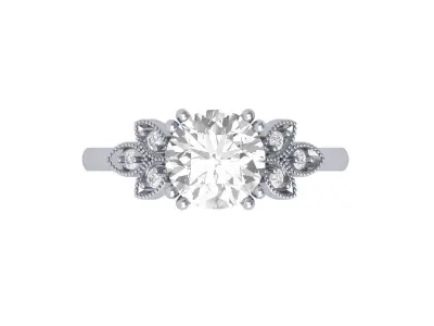 Wedding Ring  3D print model 311