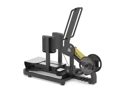 Technogym Plate Loaded Pure Standing Abductor 3D model