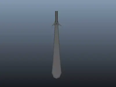 Sword stick Free 3D model