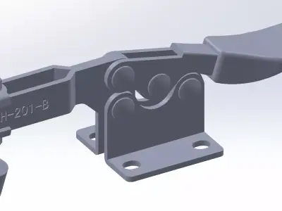 GP-1215-U clamp Free 3D model