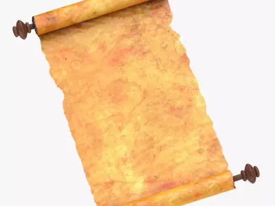 Scroll Open 03 3D model