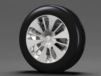 Daihatsu Thor wheel 2017 3D model