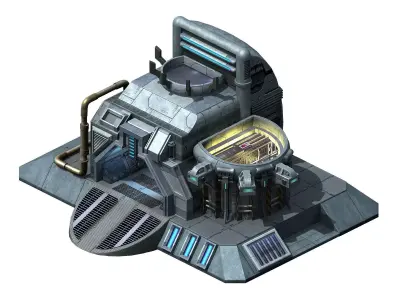 Heterogeneous - Mechanical Construction 02 3D model