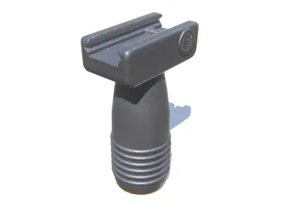 Tactical Fore Grip Low-poly 3D model