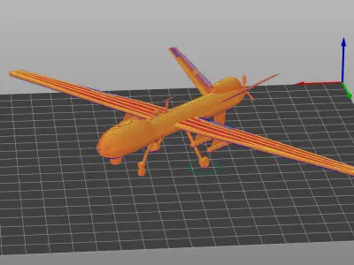 Drone 3D model 5