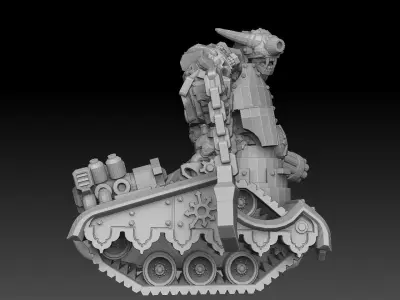 Tank Demon 3D print model