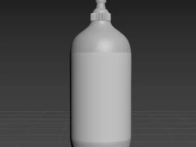 Hand Sanitizer 3D model 3D model