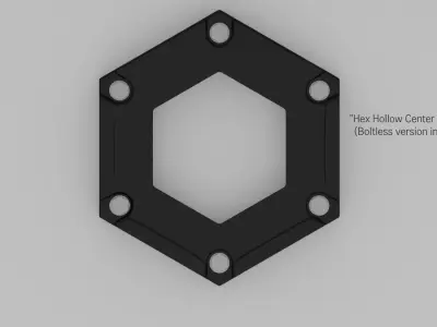 6 Non-SUBD Mechanical Details Pt 1 FBX OBJ BLEND 3D model