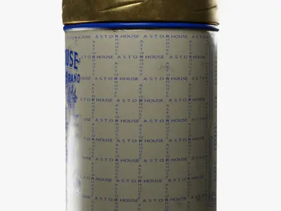  Vintage Coffee Can 3D model