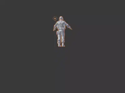 miltery soldury 3D model