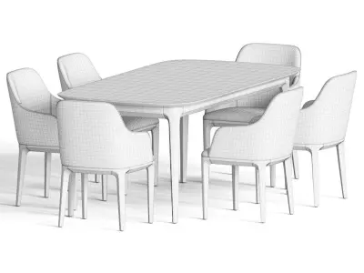 Dining Set 96 3D model