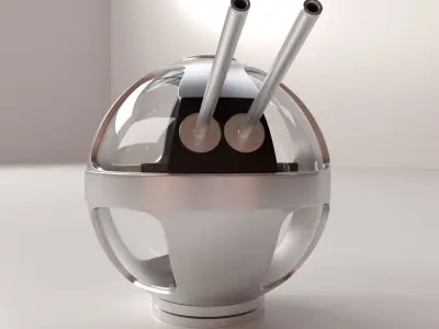 Turret star wars missile launcher 3D model