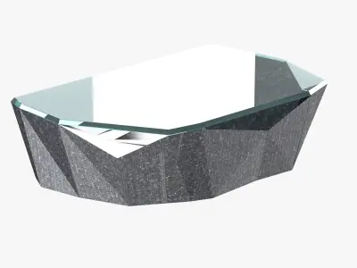 Holly Hunt SEISMIC COCKTAIL TABLE 3D model