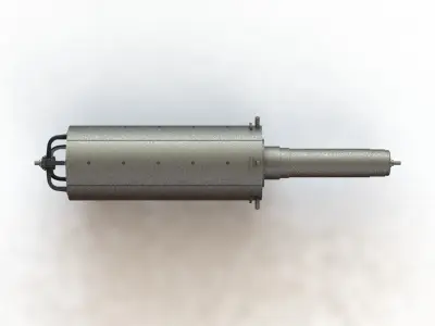 Desbobinadeira Uncoiler Decoiler 3D model
