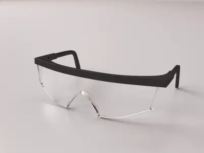 Safety Glass 3D model purchase