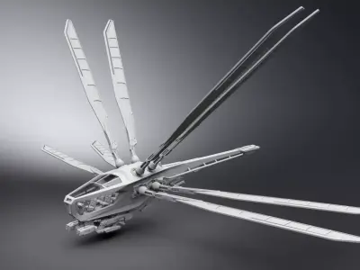 Ornithocopter Scale model 3D print model