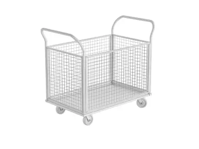 Transport Trolley 3D model by emodels3D