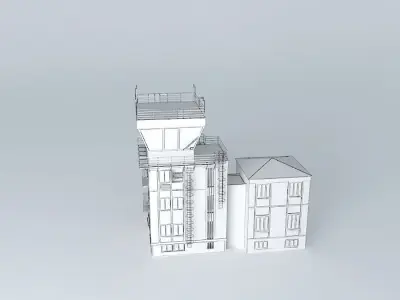 Control tower Free 3D model