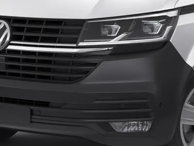 VW Transporter T61 panel van L2 3D model