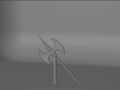 Battel Axe 3D model