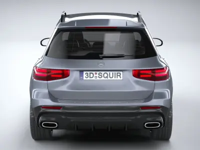 Mercedes-Benz GLB 2024 3D model purchase