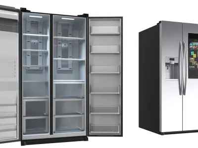 Smart Fridge 3D model