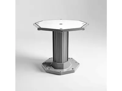 Industrial Factory Machine Control Pedestal for 3D print 3D model