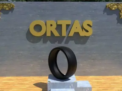 ORTAS TIRE NO 14 GAME READY Low-poly 3D model