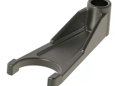 Tractor Gear Shift Fork 3D print model