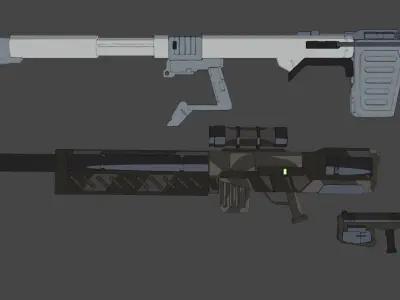 GM - Sniper II Custom 3D model