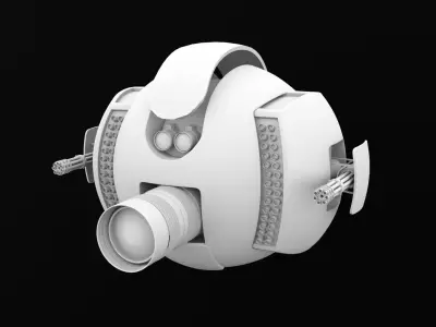 Sci-Fi Drone 3D model order