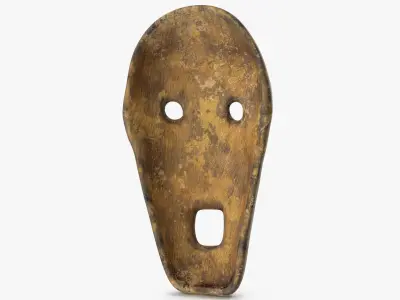  African Congo Mask 5 