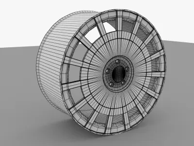 OZ Rally Racing Low-poly 3D model
