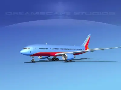 Boeing 787-8 Southwest Airlines 3D model