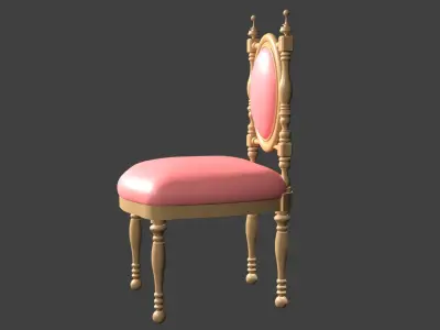 antique chair 3D model Free 3D model 3D model
