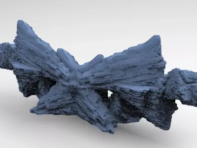 Gothic Cliffs 7  3D model