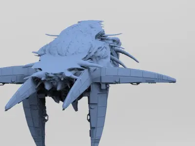 Genma Warship 1  3D model