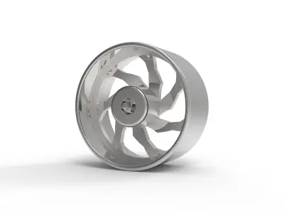 MIXIN RUCCI FORGED WHEEL 3D print model