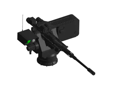 Remote Weapon Station 3D model