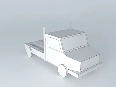 TRUCK Free 3D model from CGTrader