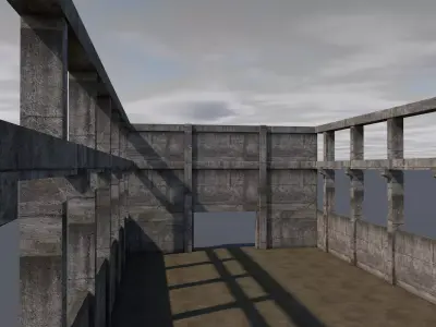 Abandon Warehouse 3D model