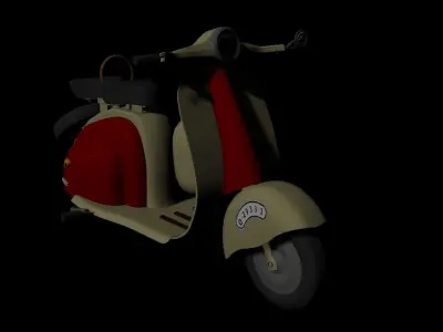 Lambretta 125 3D model