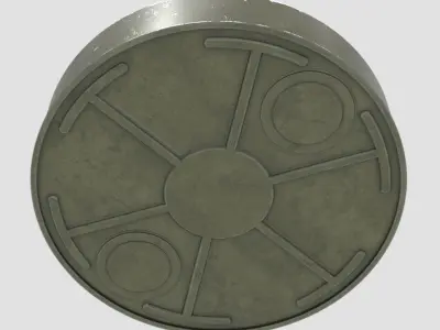 TM 62 mine 3D model